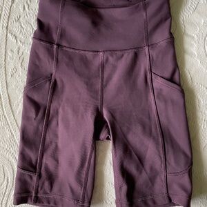 Lululemon Wunder Train High Rise Short with Pockets 6" Size 0
